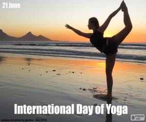 пазл Международный день йоги